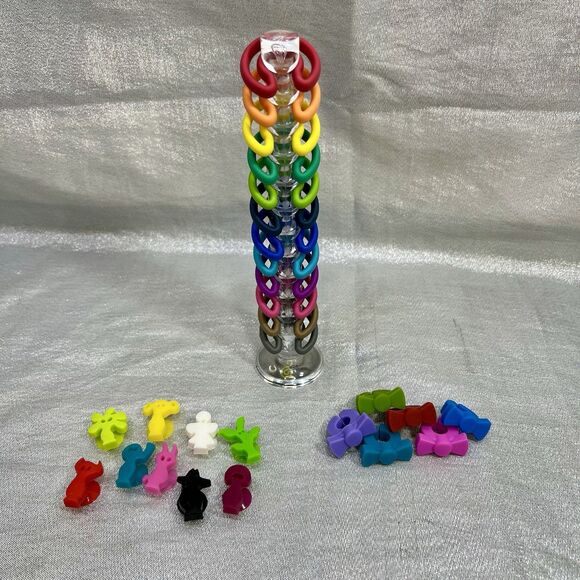 27 piece Glass Charms Silicone Drink Glass Markers Identifiers - Picture 1 of 9